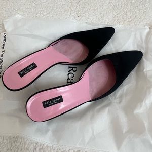 Kate Spade black size 9B pumps worn but good condition